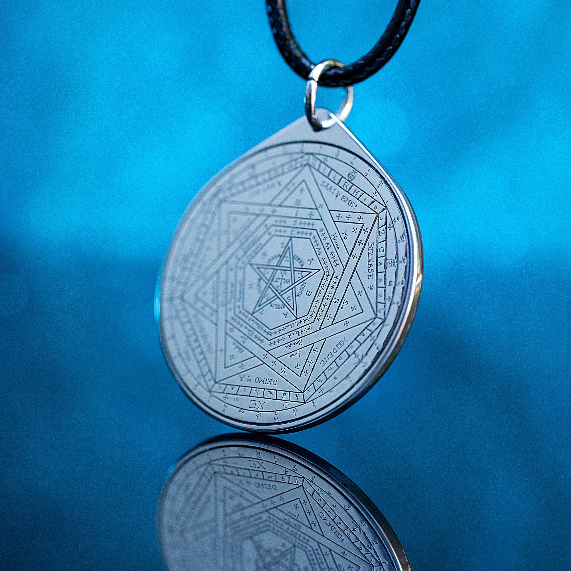 Enochian Great Tablet Seal of Truth Sigillum Dei Ameth Pendant Solomon seal kabbalah amulet pendant goetia occult magic lemegeton