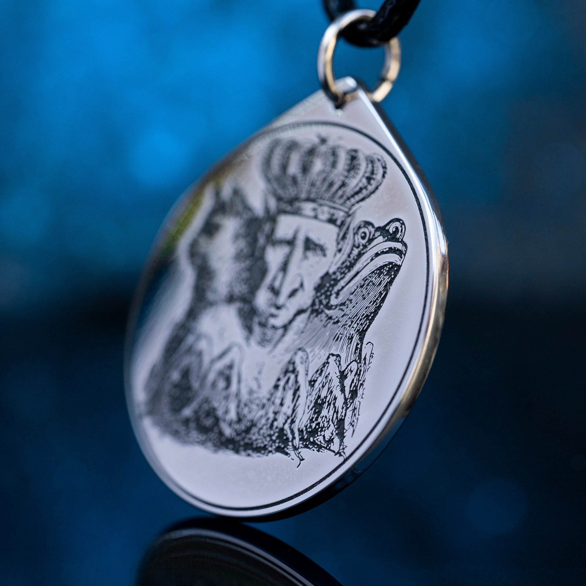 Bael Seal Pendant: Demon of Invisibility and Shifting Forms, Solomon Goetia Occult Talisman