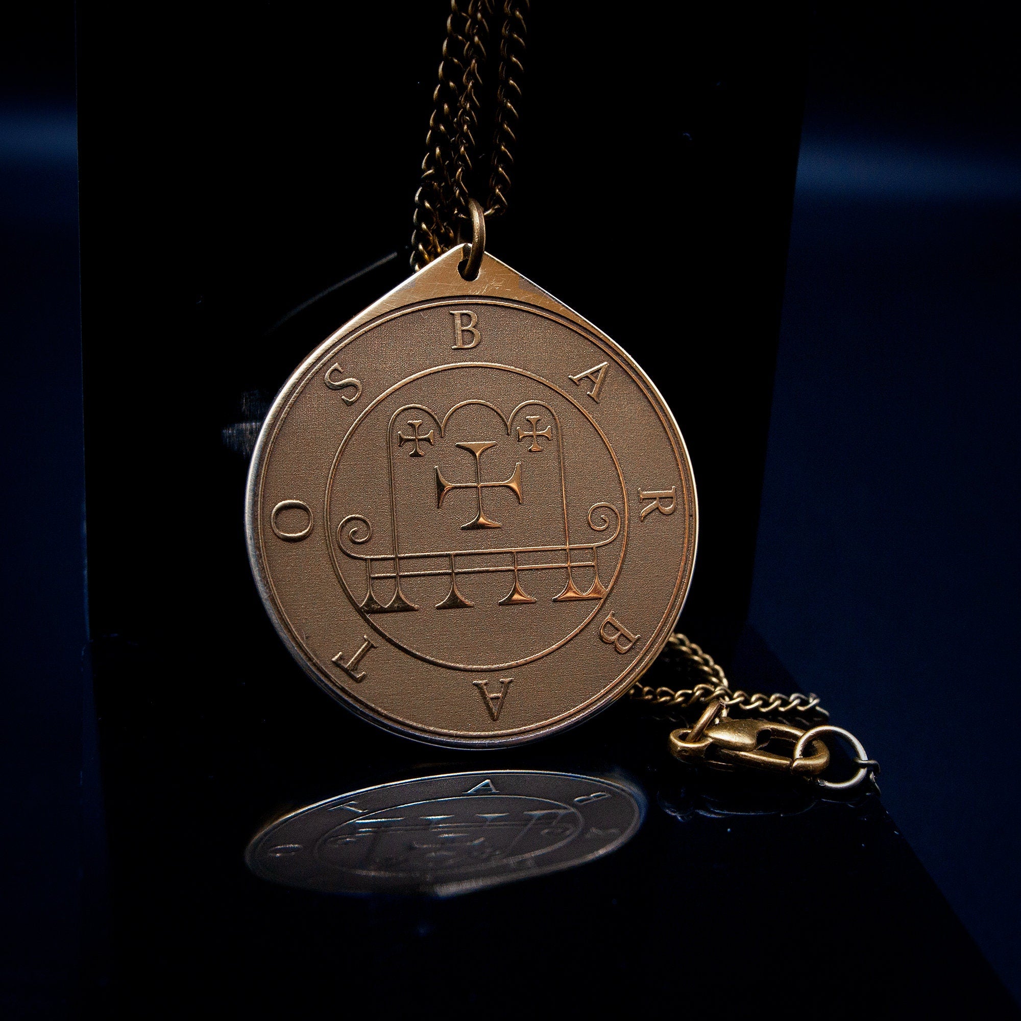 Duke Barbatos Seal Pendant: Lesser Key of Solomon Amulet