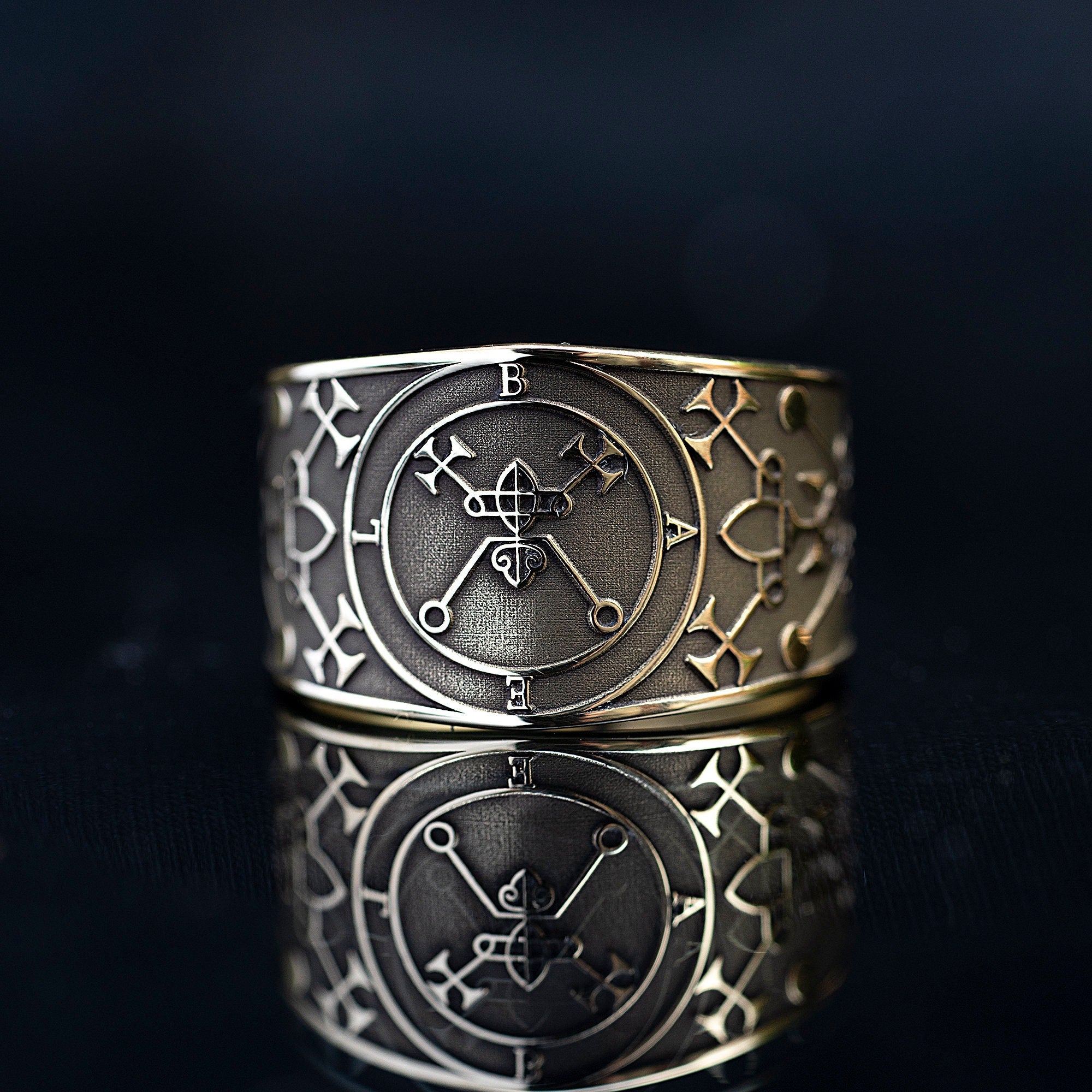 King Bael Brass Ring: Demon of Invisibility ans Shadow, Solomon kabbalah magic