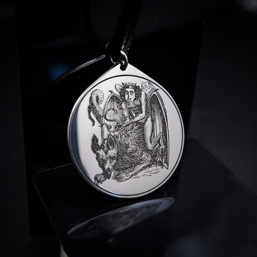 Duke Astaroth Seal Pendant: Lesser Key of Solomon Amulet
