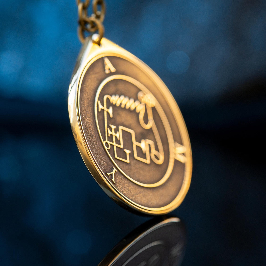 President Amy Demon of Wonderful Knowing - Lesser Key of Solomon Seal pendant amulet kabbalah occult magic goetia talisman
