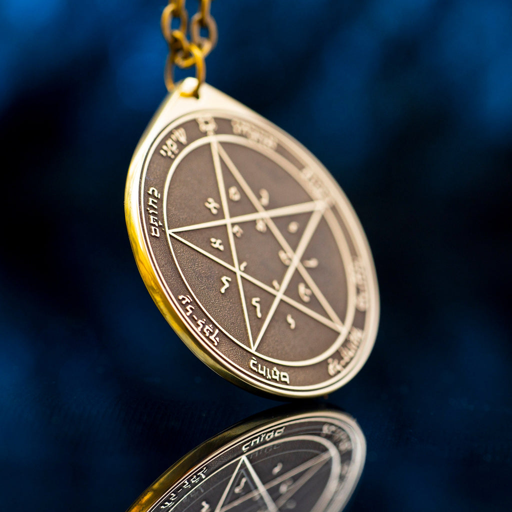 The Second Pentacle of Venus pendant Solomon kabbalah amulet talisman seal goetia occult magic lemegeton