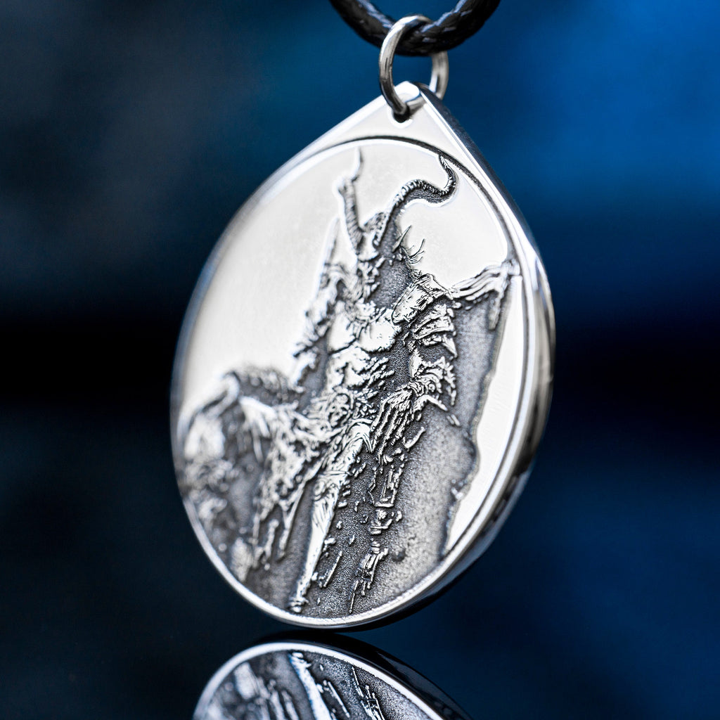 King Belial Pendant: Lesser Key of Solomon Seal, Occult Talisman