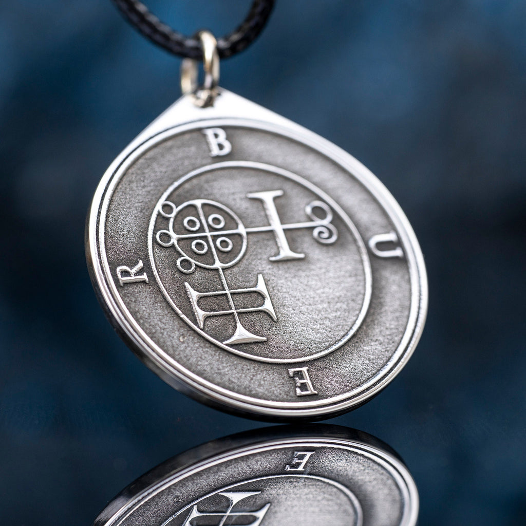 Buer Seal Pendant: Demon of Healing and Wisdom, Solomon Kabbalah Magic Talisman