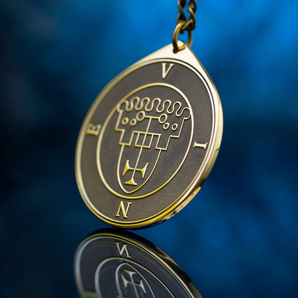 King Vine Seal Pendant: Lesser Key of Solomon Amulet