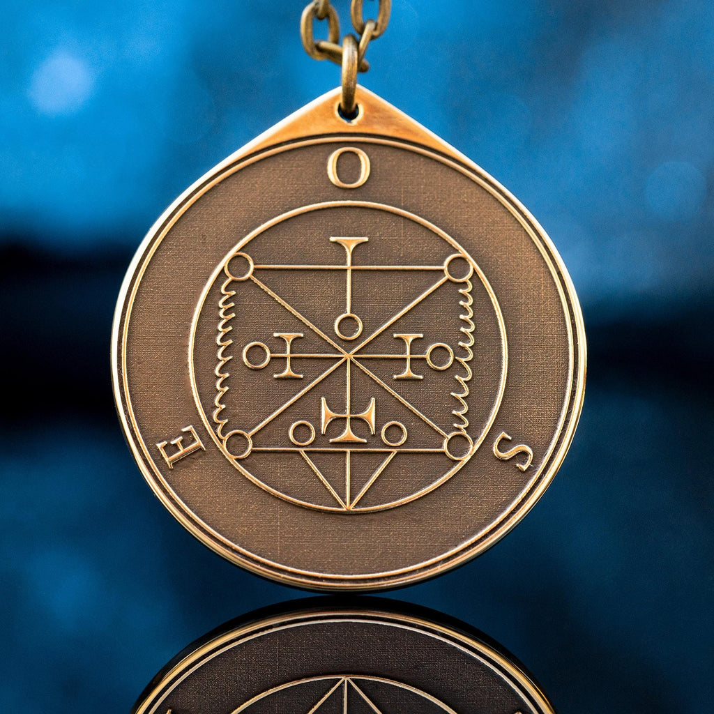 President Ose Demon of Divine and Secret Things - Lesser Key of Solomon Seal demon pendant amulet kabbalah occult magic goetia talisman