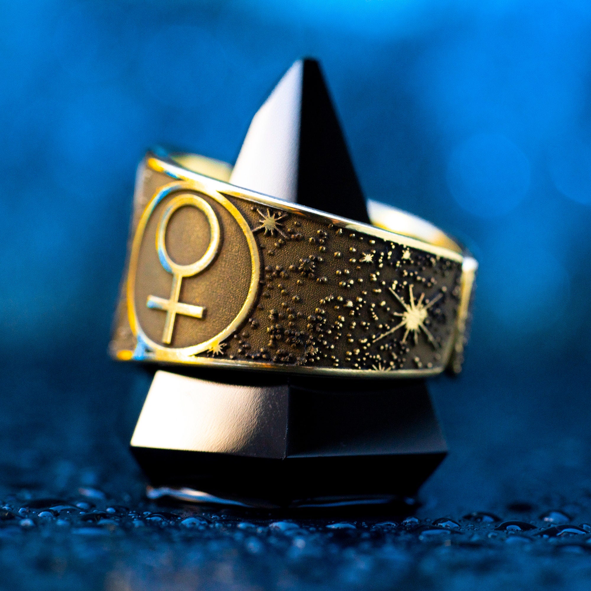 Goetia Third Pentacle of Venus Ring: Solomon Kabbalah Amulet Talisman