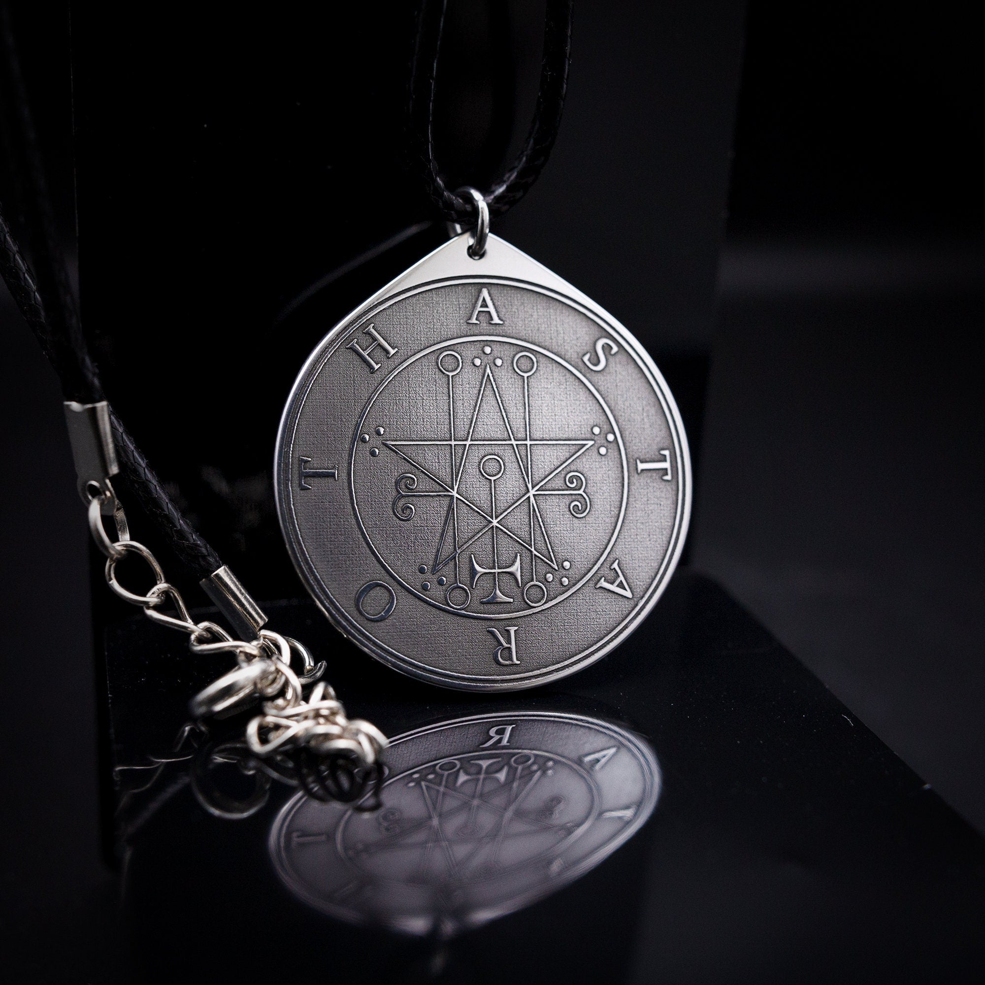 Duke Astaroth Seal Pendant: Lesser Key of Solomon Amulet