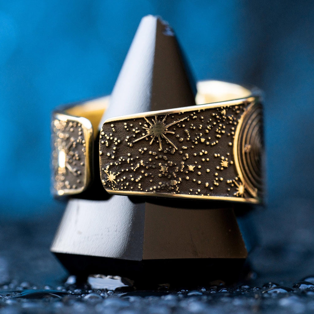 Goetia Third Pentacle of Jupiter Ring: Solomon Kabbalah Seal Amulet