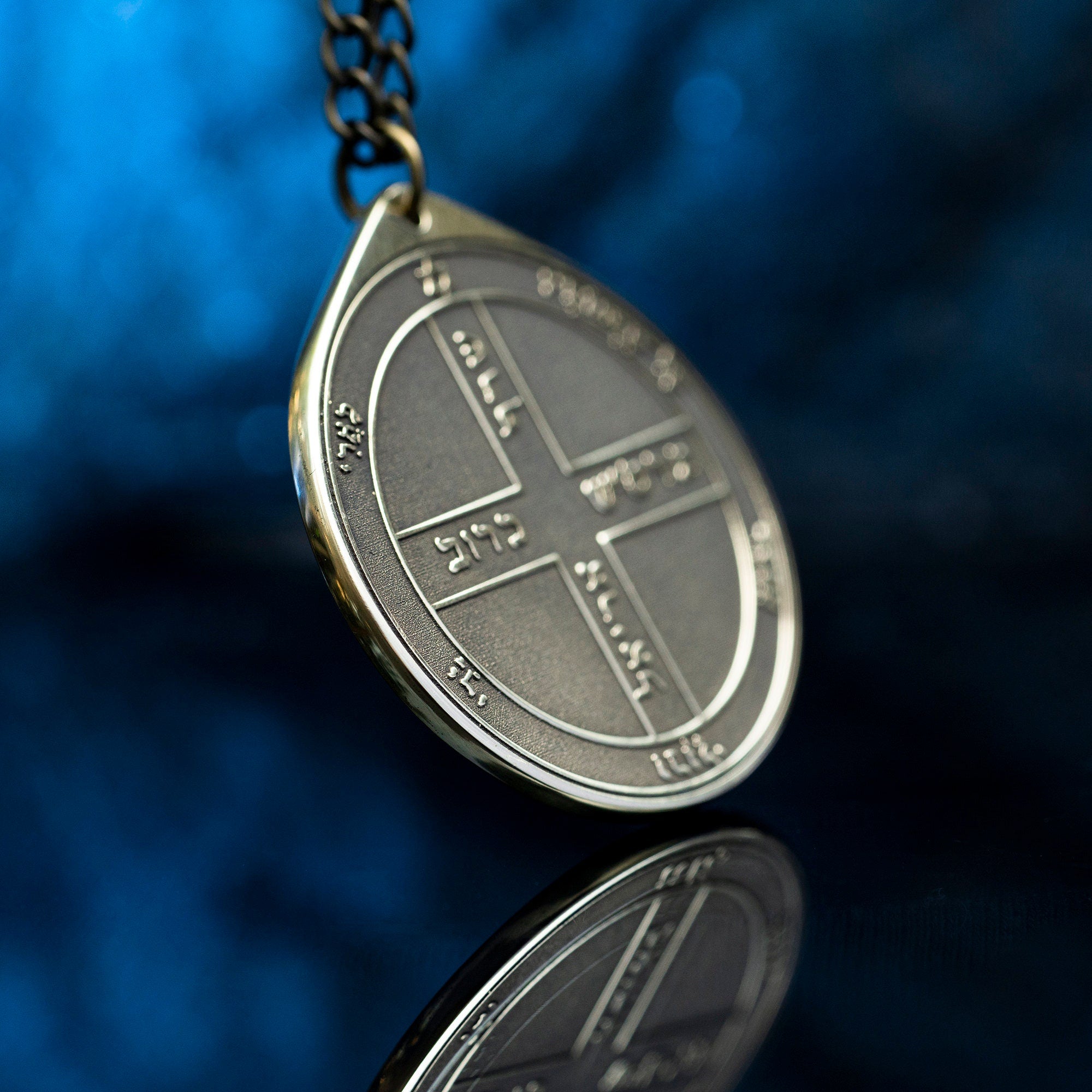 The Sixth Pentacle of Jupiter pendant Solomon kabbalah amulet talisman seal goetia occult magic lemegeton