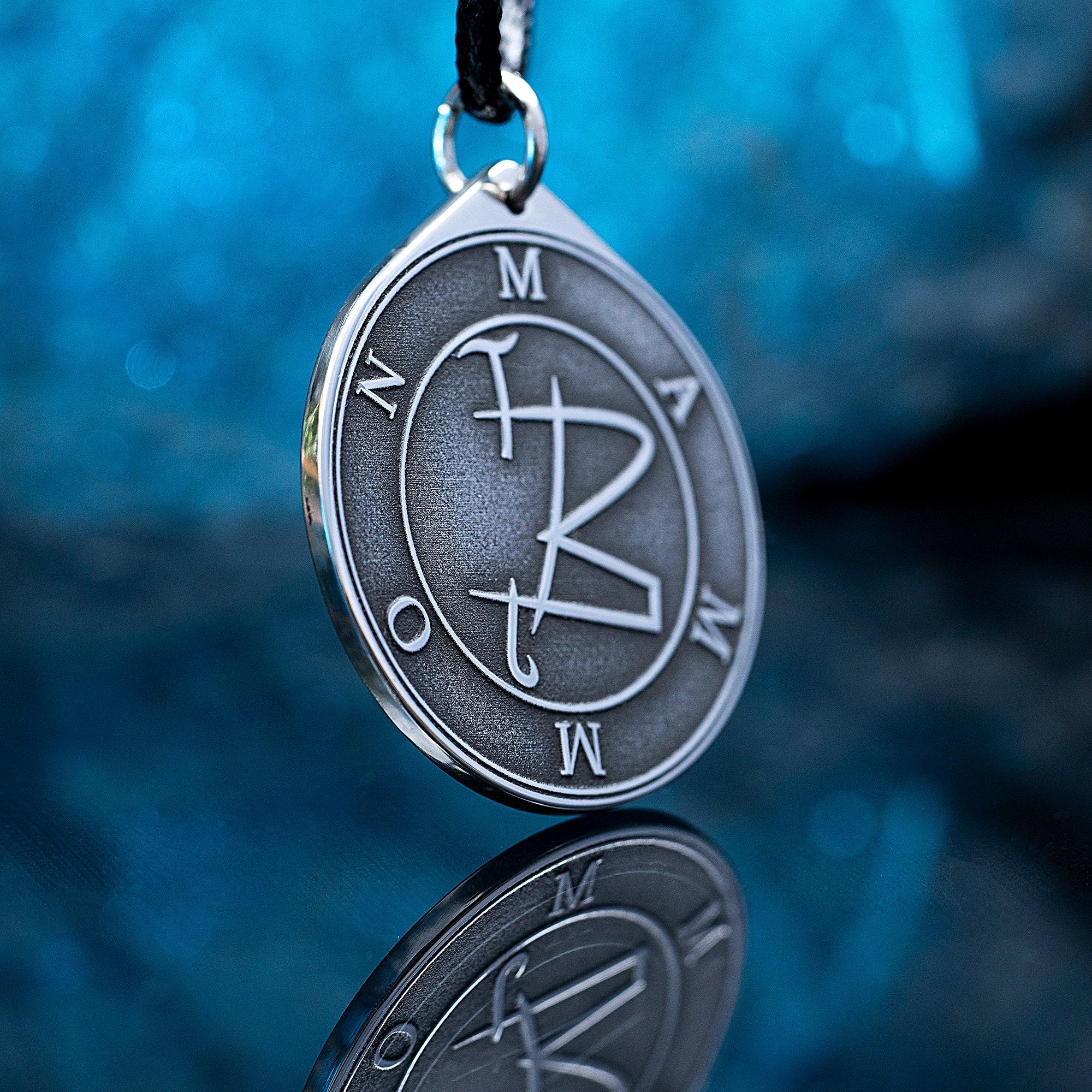 Mammon Seal Pendant: Lesser Key of Solomon Amulet