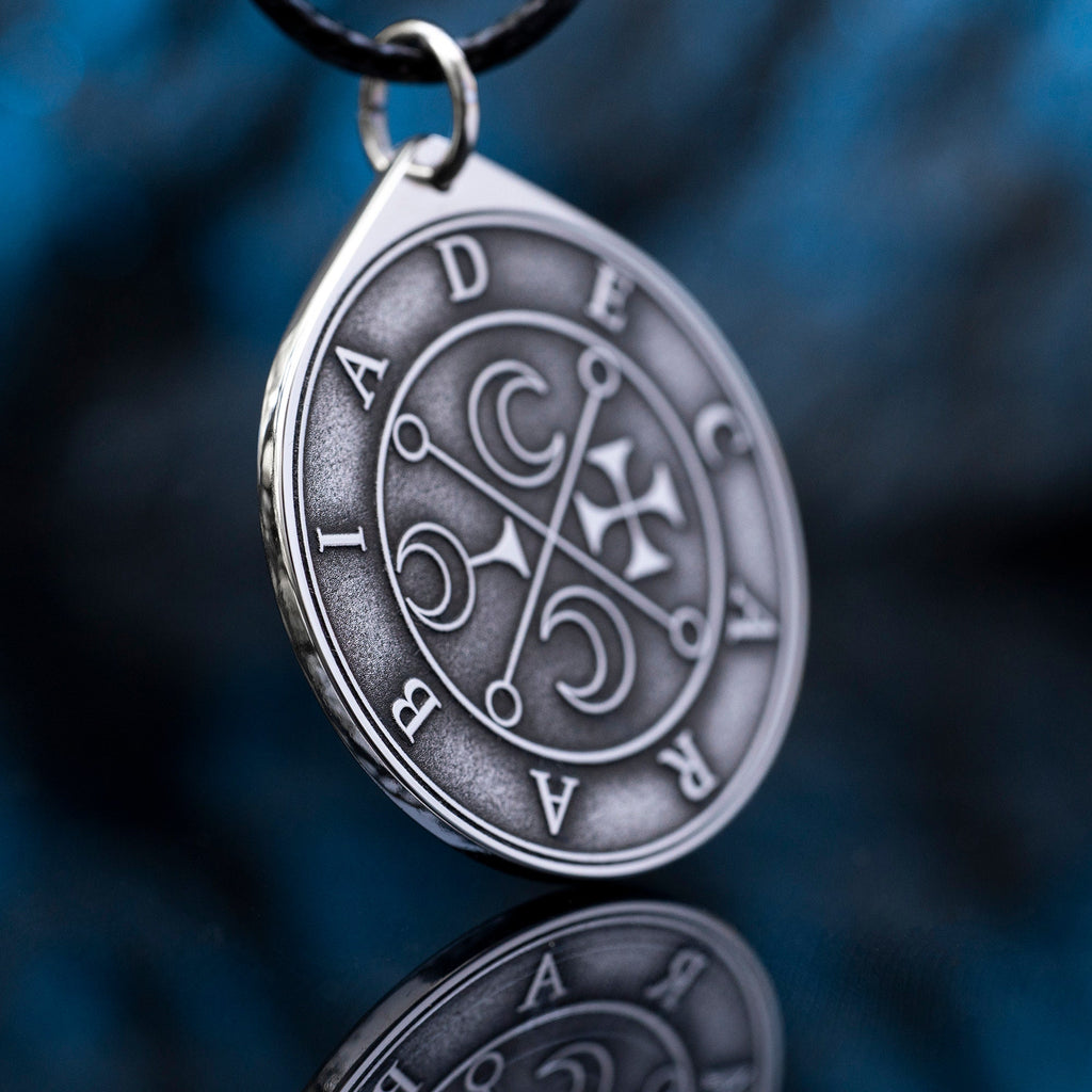 Decarabia Seal Pendant: Lesser Key of Solomon Amulet