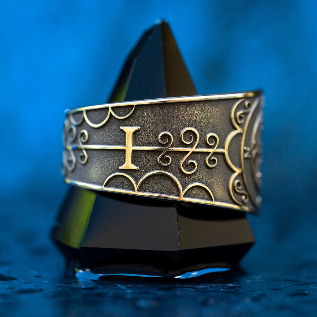 Amon Seal Ring: Demon of Foresight and Reconciliation, Solomon Goetia Kabbalah magic