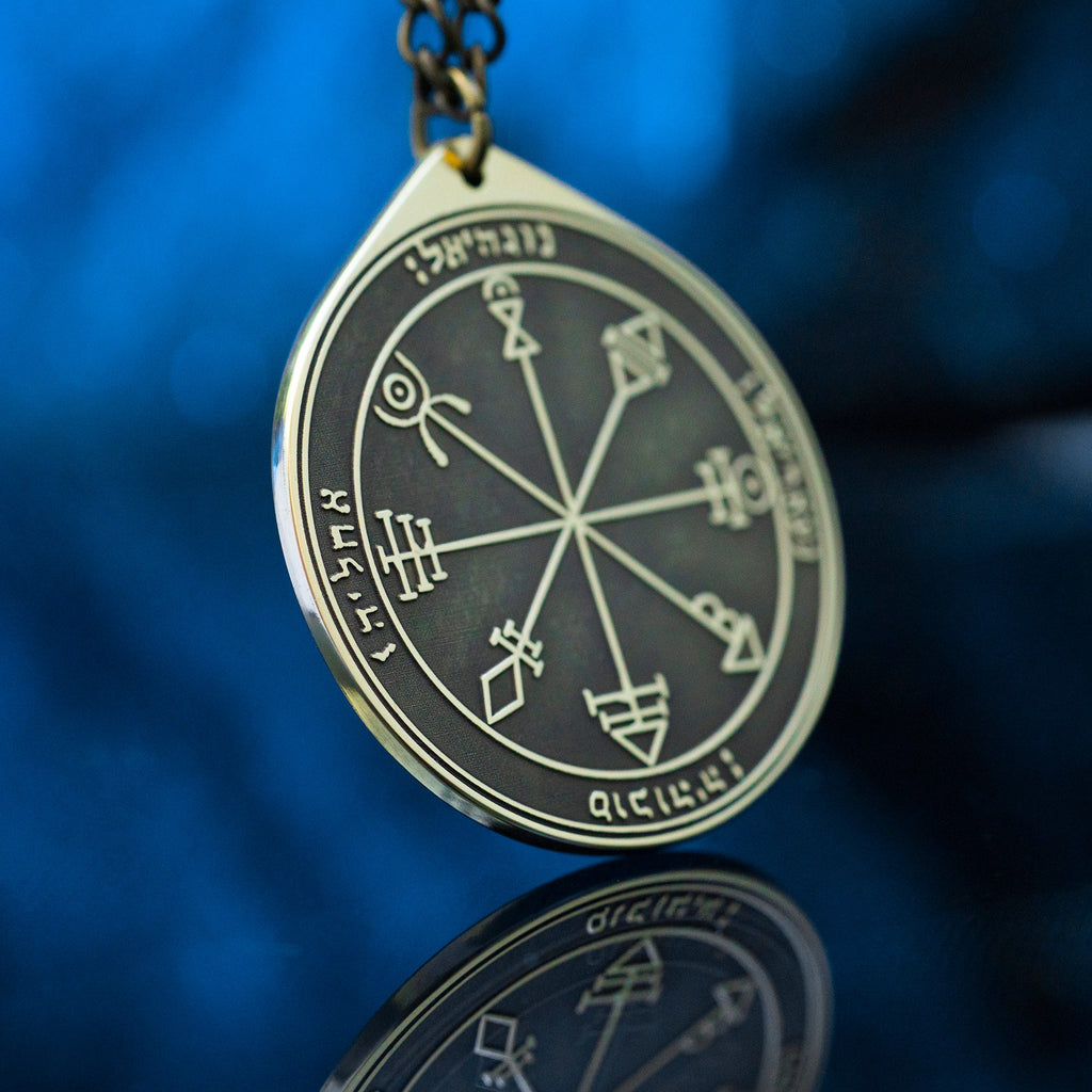 The First Pentacle of Venus pendant Solomon kabbalah amulet talisman seal goetia occult magic lemegeton
