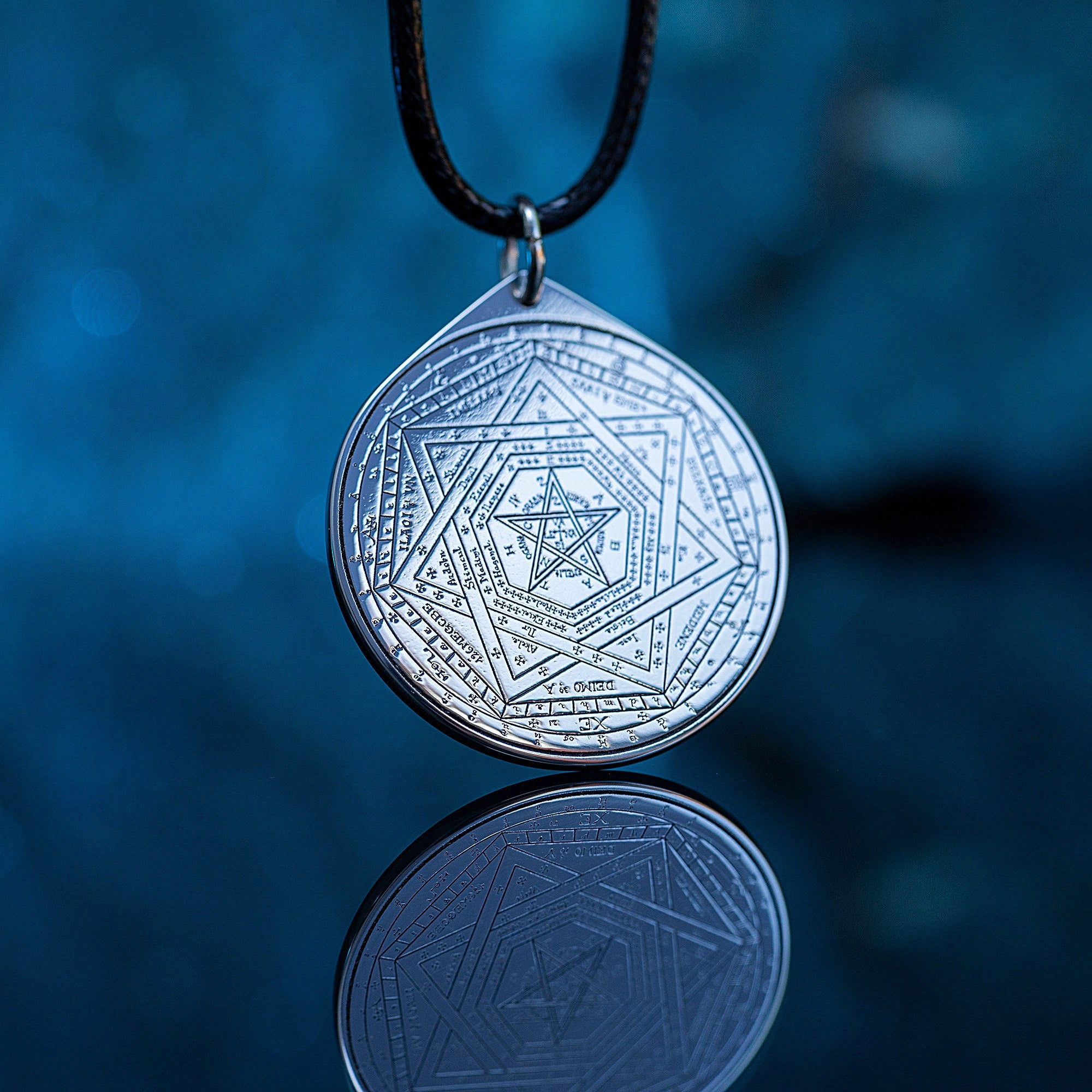 Enochian Great Tablet Seal of Truth Sigillum Dei Ameth Pendant Solomon seal kabbalah amulet pendant goetia occult magic lemegeton