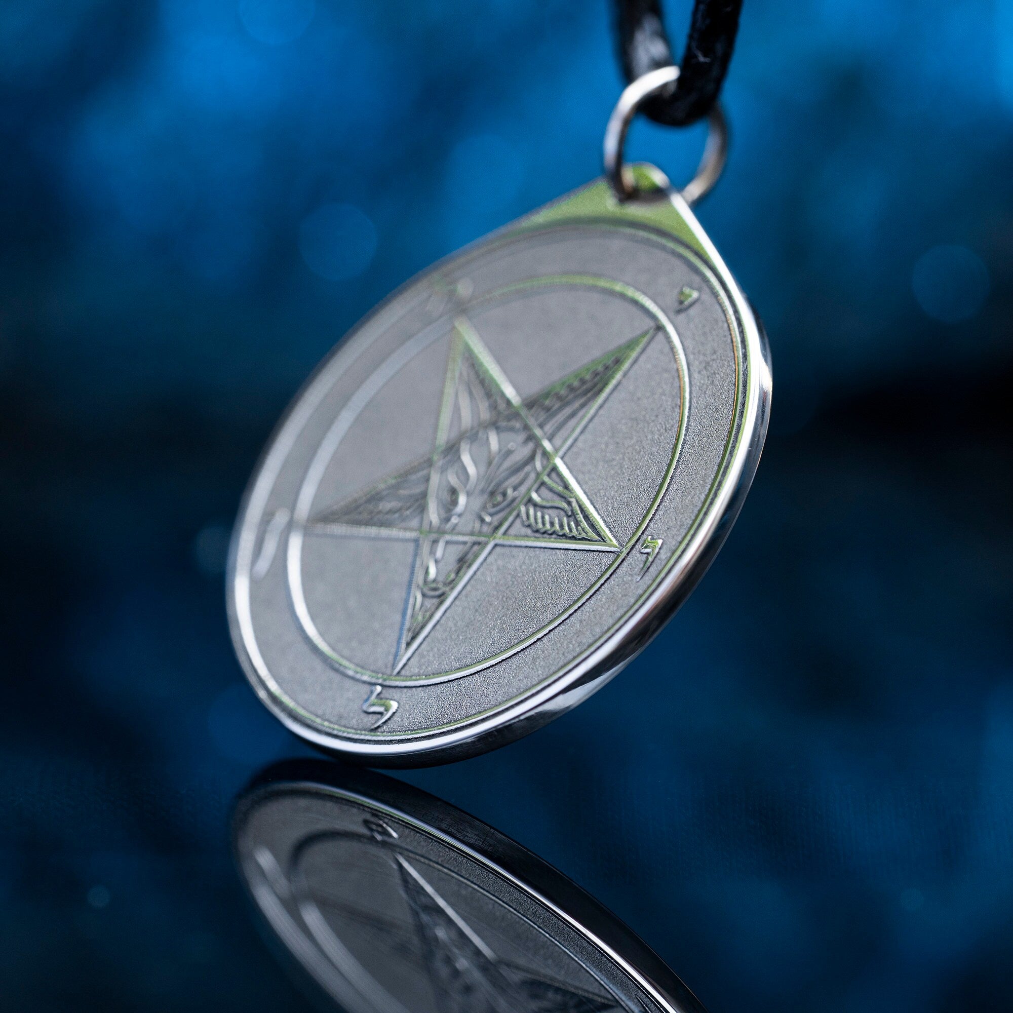 Baphomet Seal Pendant: Lord of Duality and Enlightenment, Solomon Goetia Talisman