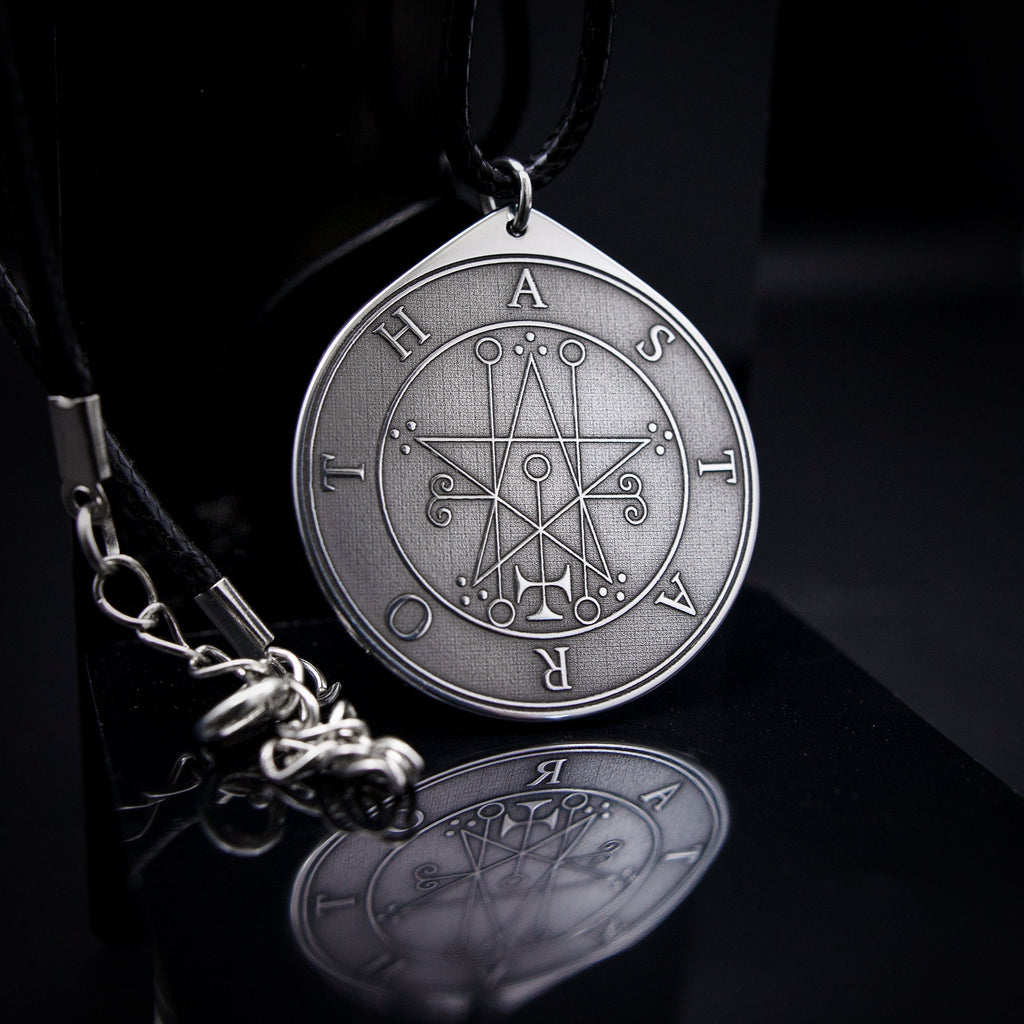 Duke Astaroth Seal Pendant: Lesser Key of Solomon Amulet