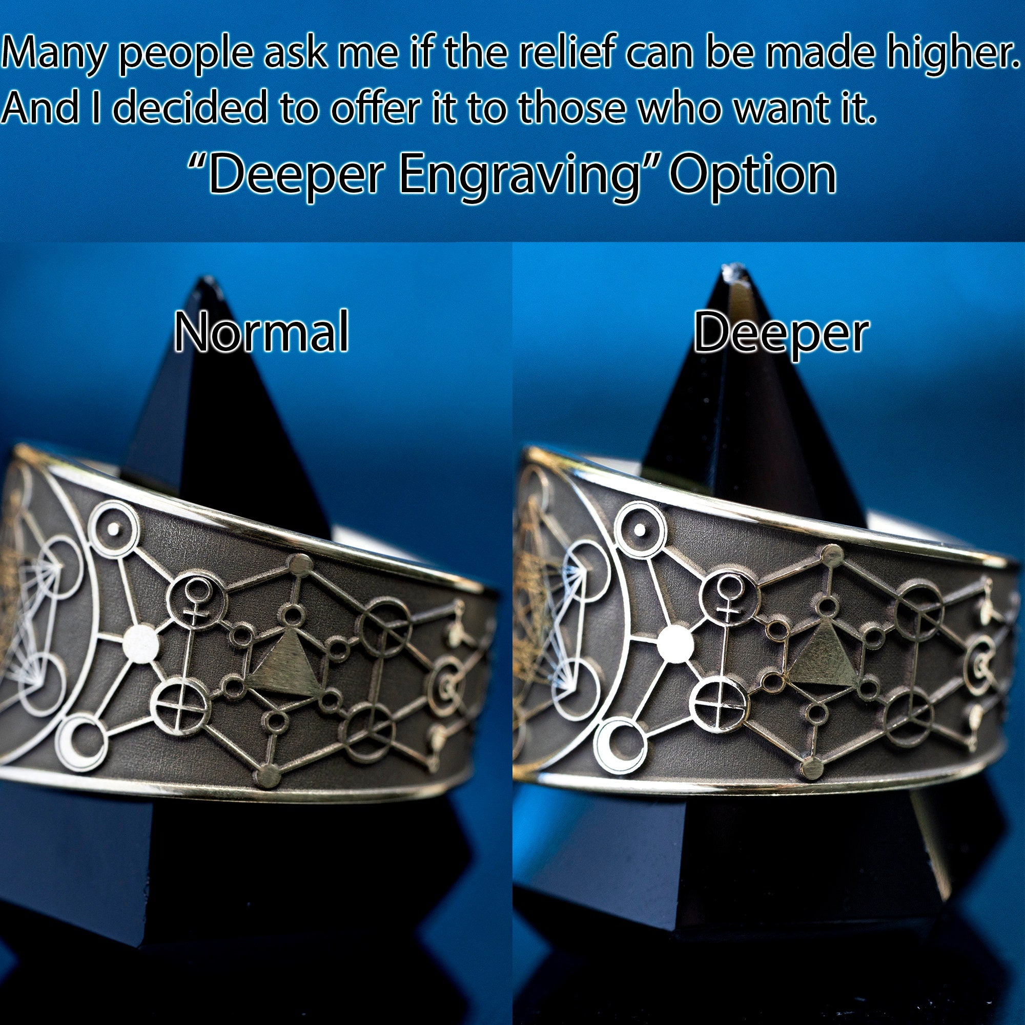 Goetia Third Pentacle of the Moon Ring: Kabbalah Amulet Talisman