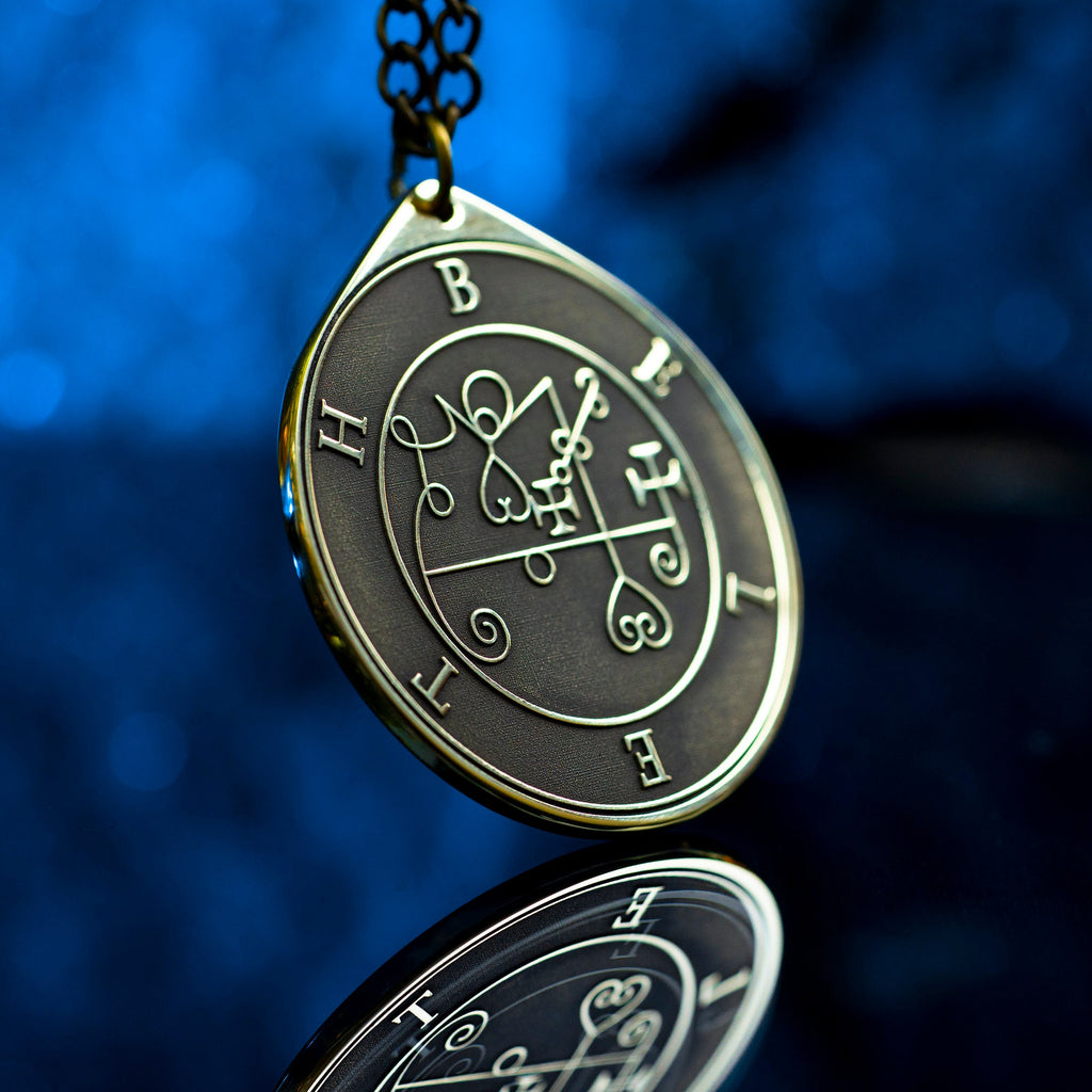 King Beleth Seal Pendant: Lesser Key of Solomon Amulet