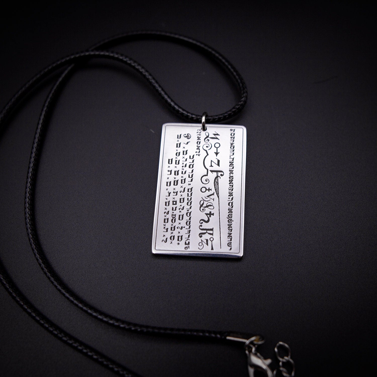 First Seal of Moses Amulet Pendant: Ministering Archangels, Goetia Kabbalah Talisman