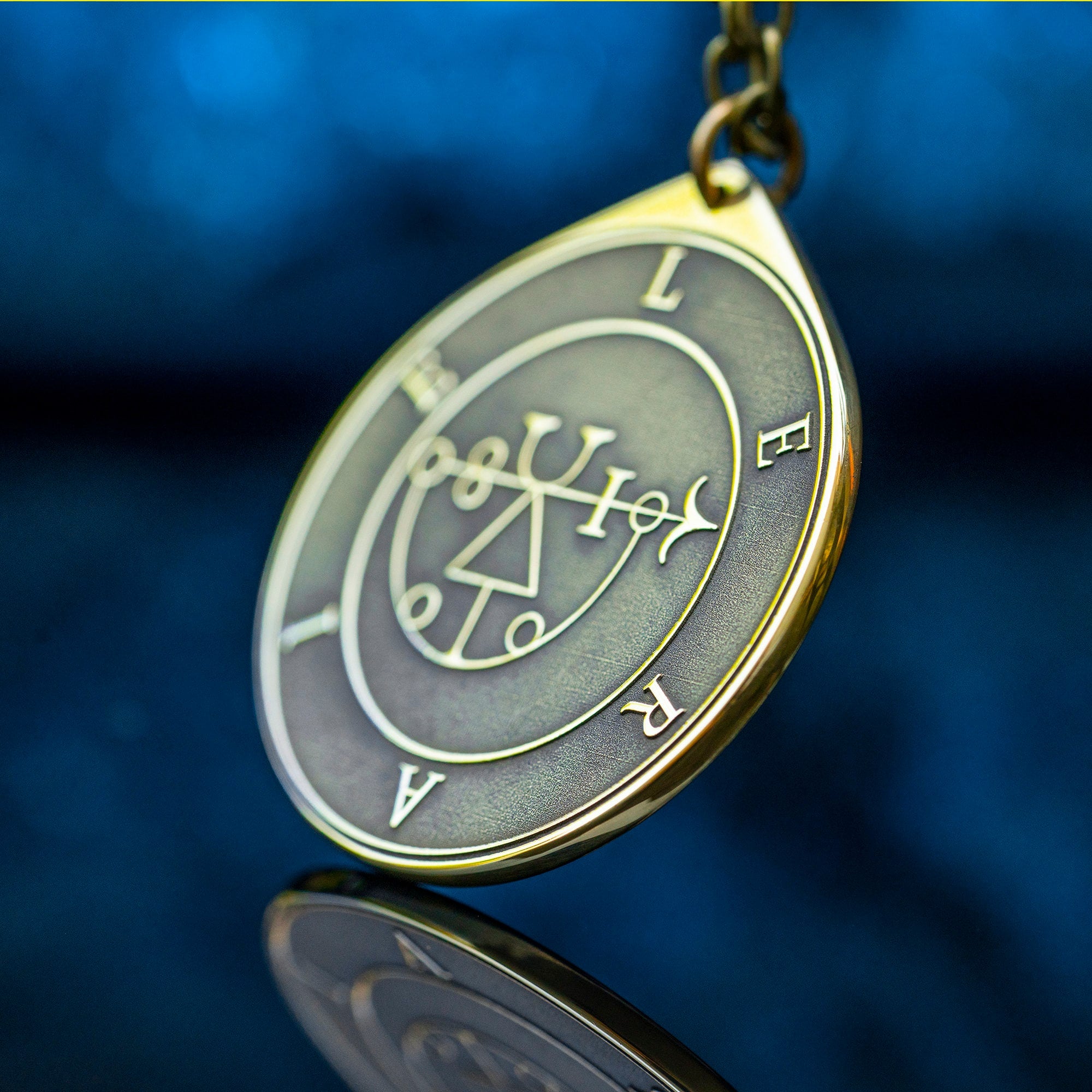 Leraie Seal ring: Demon of Sagittary and Putrefaction, Goetia Solomon amulet kabbalah occult magic