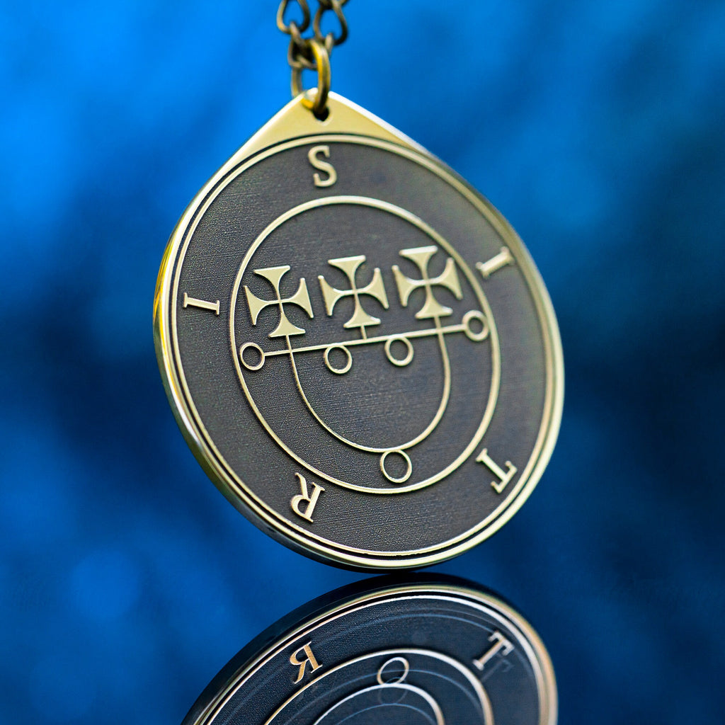 Sitri Seal Pendant: Demon of Enflameth Love,Solomon amulet kabbalah occult magic goetia talisman