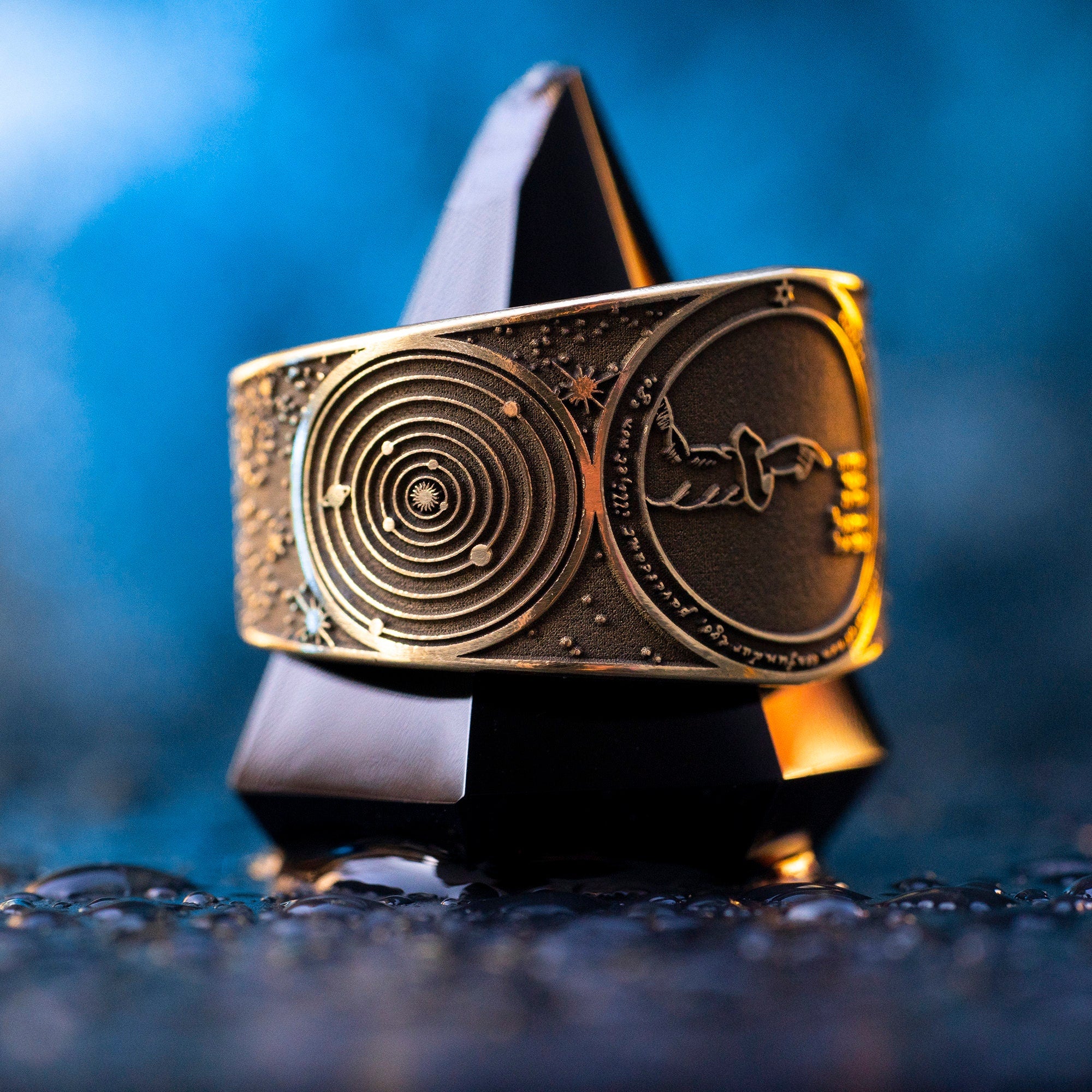 Goetia Fourth Pentacle of Moon Ring: Solomon Kabbalah Amulet