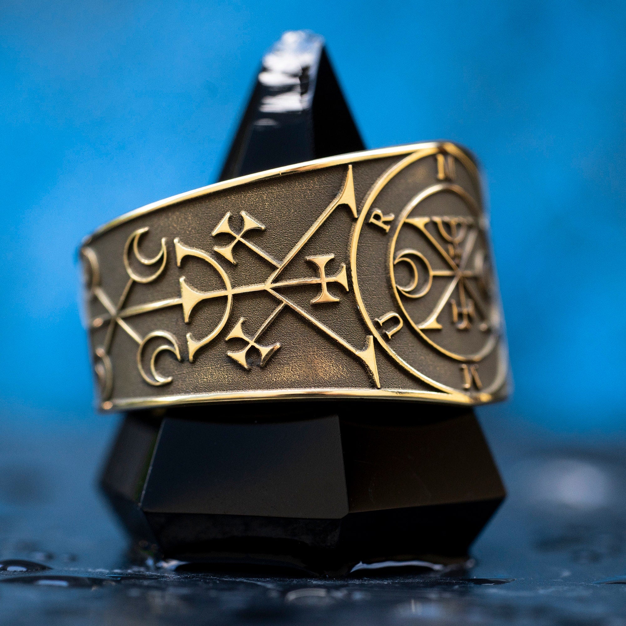 Murmur Seal Ring: Demon of Necromancy and Ancestors, Solomon Goetia magic Kabbalah