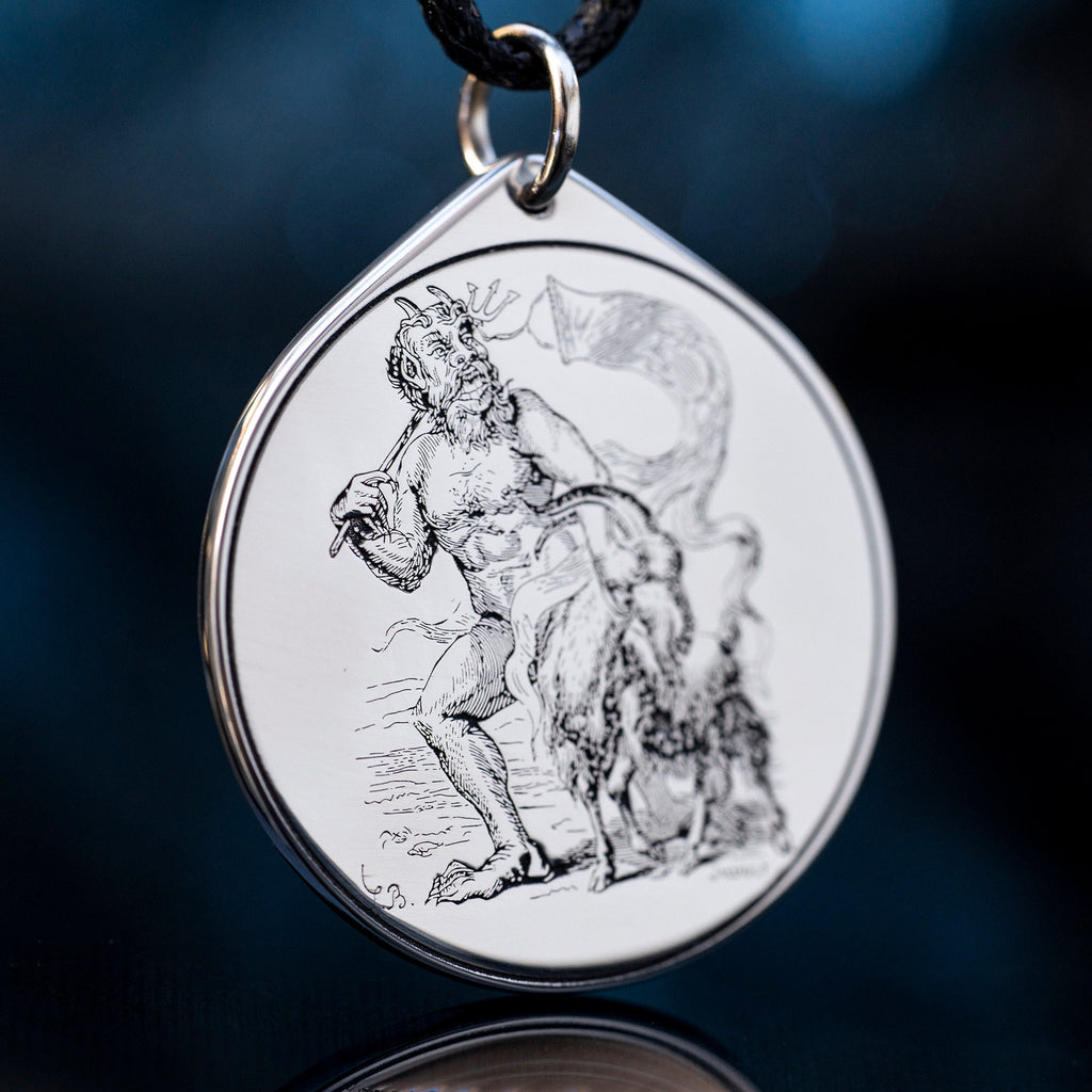 Azazel Amulet: Bael Seal Pendant, Lesser Key of Solomon Talisman