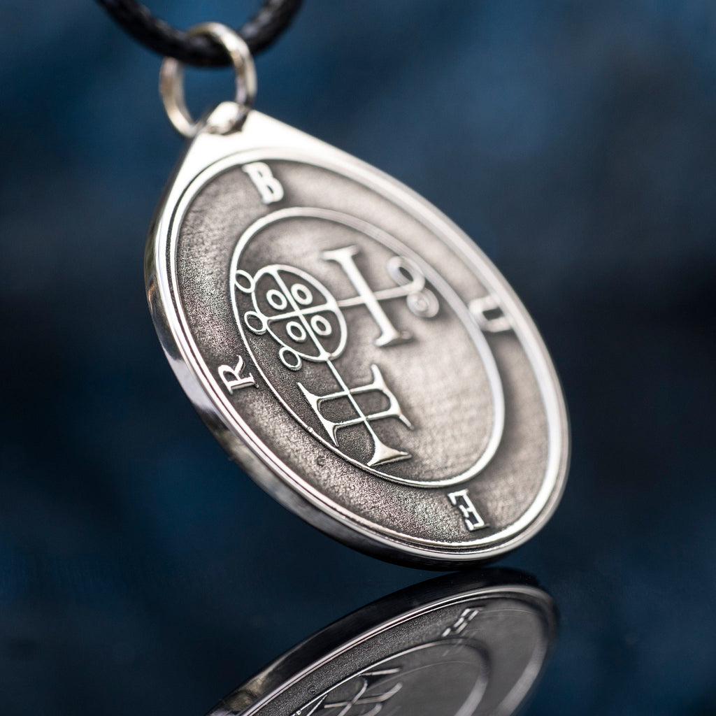 Buer Seal Pendant: Demon of Healing and Wisdom, Solomon Kabbalah Magic Talisman