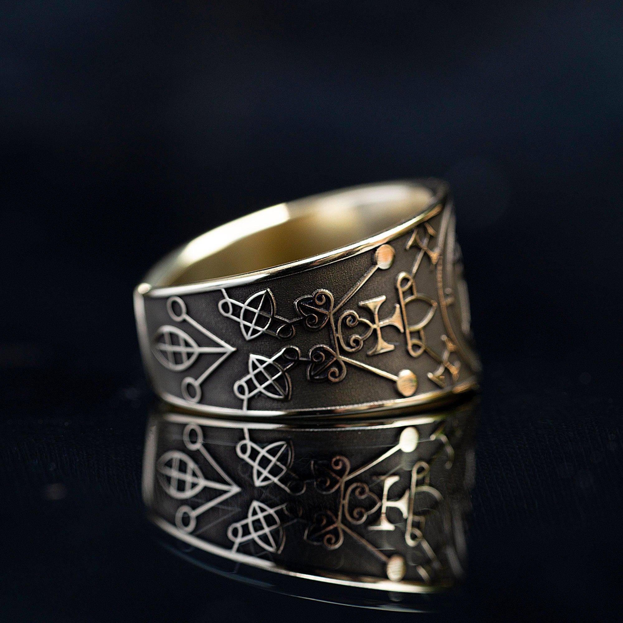 King Bael Brass Ring: Demon of Invisibility ans Shadow, Solomon kabbalah magic