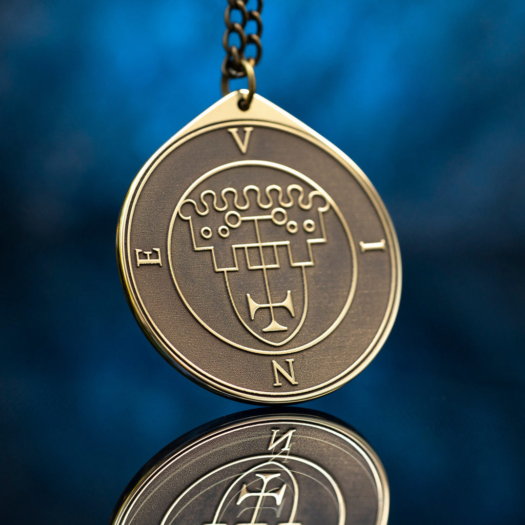 King Vine Seal Pendant: Lesser Key of Solomon Amulet