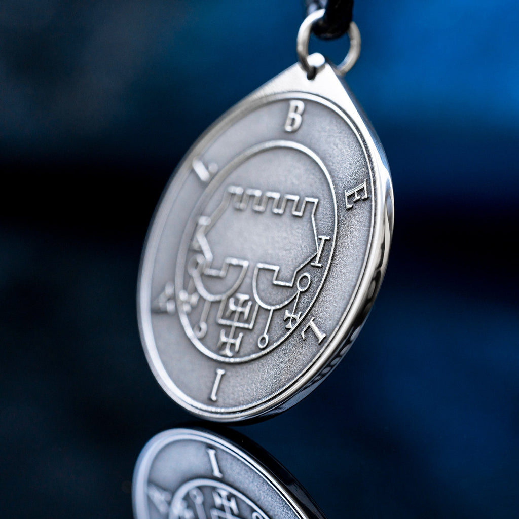 King Belial Pendant: Lesser Key of Solomon Seal, Occult Talisman